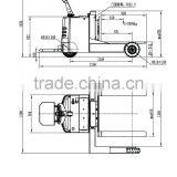 CE Veshai 2T Heavy Duty Powered Rough Terrain Truck With Pneumatic Tire VH-WP-200/03-RT thumbnail-2