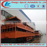 Chengli factory supply cheap semi trailers,tri-axle semi trailer,tri-axle flatbed trailer