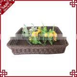 Cute Rattan Widely Use Storage Food Basket Bread Display Stand thumbnail-3