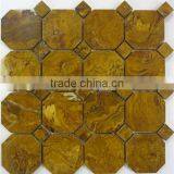 Amazing New Style BROWN GOLDEN ONYX MOSAIC TILES COLLECTIONS thumbnail-4
