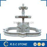 Fashion Design White Outdoor Sculpture Large Fountain thumbnail-1