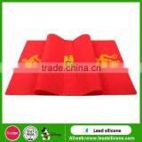 2017 Hot Sale Food Grade Flower Shape Silicone Table Coasters Made in China thumbnail-1