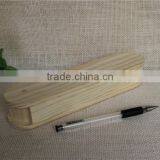Unfinished Custom Natural Wooden Pen Display Box Case thumbnail-3
