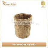 Cork Leather Basket Vegan Eco Friendly Cork Fabric Storage Organizer Bag thumbnail-3