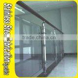 Residential 304 Stainless Steel Handrails Tempered Glass Railing thumbnail-4