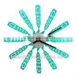 Supply Fashion Creative Peacock Wall Clock