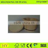 Unfinished Wood Rice Bucket for Storage thumbnail-2