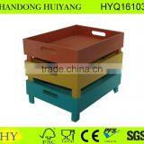 Decoration FSC Paulownia Painting Decoration Wooden Tray thumbnail-1