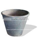 Vietnam Old Stone Outdoor Planter, Outdoor Pottery thumbnail-1
