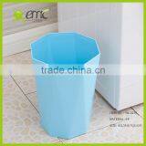 New Design Plastic Trash Bin, Plastic PP Decorative Round Trash Bin Waste Bin for Household thumbnail-2
