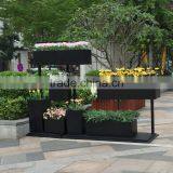 Fiberglass Modern Square Planter thumbnail-1