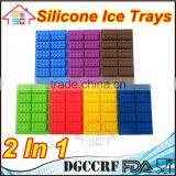 NBRSC Food Grade Silicone Ice Cube Tray Chocolate Mould Fun Kids Party Variety Color thumbnail-2