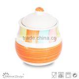 New Proudct Home Decor ,Best Selling High Quality Decorative Ceramic Sugar Bowl thumbnail-6