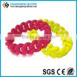 Silicone Twist Bracelet, Wrist Band thumbnail-2