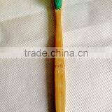 Soft Nylon Bristle Toothbrush With Bamboo Handle thumbnail-5
