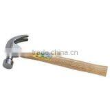 CLAW HAMMER WITH WOOD HANDLE