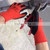 NMSAFETY CE Certified Latex Coated Industrial Rubber Gloves thumbnail-1