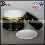 All Kinds Color Black 50g Cosmetic Metal Screw Container Aluminium Lid Jar thumbnail-2