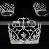 Big Rhinestone Diamante Pageant Jewelry Fashion Quality Hair Tiaras thumbnail-2