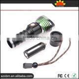 2016 Latest OEM XML-T6 3 Mode 1000 Lumens Focus Adjustable LED Flashlight thumbnail-3