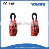 Double Wheels Wire Rope Pulley Block thumbnail-1