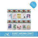 2016 Custom Design and Shape Promotionalcar Paper Cardboard Hemp Paper Air Freshener thumbnail-3