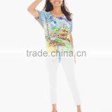 Hot Selling French Fashion Print T-shirt thumbnail-3