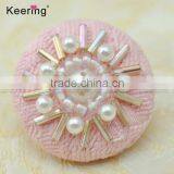 2017New Design Fancy Ladies Plastic Button Up Shirts WBKA-001 thumbnail-1