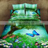 Digital Printing Bed Skirt,European Cotton Bed Skirt,home Use British Style Cotton Bed Skirt thumbnail-4