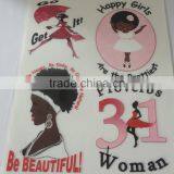 Directly Factory Custom Cold Peel Plastisol Heat Transfer Paper Label for Clothing thumbnail-3