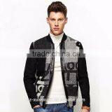Hotting Selling Fashion Varsity Jacket Wholesale Men Woolen Jacket thumbnail-2