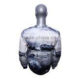 High Quality Fashion Style 100% Polyester Printing Men Fleece Sport Jacket thumbnail-2