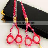 Hairdressing Scissors Pinkwhite thumbnail-1