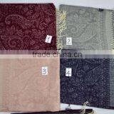 2017 the Latest Lady Jacquard Soft 100%acrylic Paisley Floral Scarf Shawl thumbnail-2