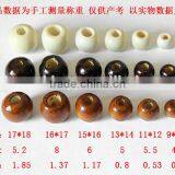 Brick Red Gold Sandstone Charms, Red Brown & Gold Jewelry Making Supplies, 4 Add On Charms, Loose Gold Sparkle Charm Supply thumbnail-5