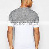 MGOO Promotional Teamwear Company Muscle Fit Knitted Polo Color Block Mens Shirts Body Building thumbnail-3