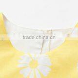 New European and American Cute Princess Dress Daisy Printed Frock thumbnail-4