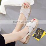 Zm50121b Summer New Style Ladies Roman Shoes Women Flat Sandal Shoe thumbnail-4