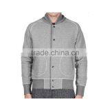 2015 Fashion Cheap Extraordinary Plain Custom Grey Design Varsity Jacket Mens thumbnail-3