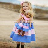 New Design Hit Color Boutique Girl Clothing 2 Year Old Girl Dress Summer New Model Girl Dress thumbnail-1