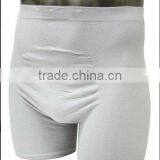 Men's Full Length Boxer Brief Short Seamless Underwear thumbnail-1