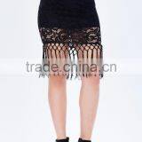 Hottest Crochet Party Skirts Women Skirt Design With Falling Fringe thumbnail-5
