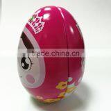 Free Sample Custom Lunch Egg Shaped Tin Box thumbnail-3