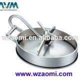 Low Cost and High Quality Sanitary Stainless Sanitary Manhole Cover Series thumbnail-1