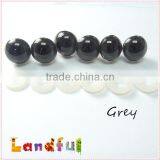 Grey 3D Plastic Plush Animal Eyes Craft Eyes for Crochet Toys & Craft Dolls thumbnail-1