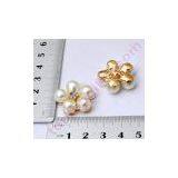 5 Petals Pearl Flower Cabochon Phone Shell Accessory thumbnail-2