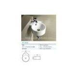 HY3042 Wall Hung Mini Bathroom Corner Sink Vanity thumbnail-1