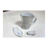 Health Care Plastic Alkaline Water Filter Pitcher For Drinking Water Filtering , -100 To -250mV