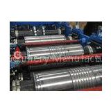 0.4mm - 1.0mm Round Steel Gutter Roll Forming Machine Line For Hangar / Gymnasium