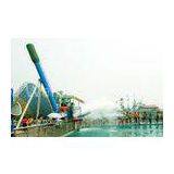 Custom 12.5m Cannon Ball Steel Pool Water Slides For Water Park Equipment